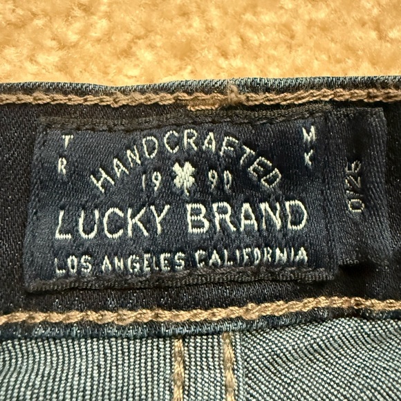 Lucky Brand Women's Dark Blue Skinny Jeans - Picture 2 of 4